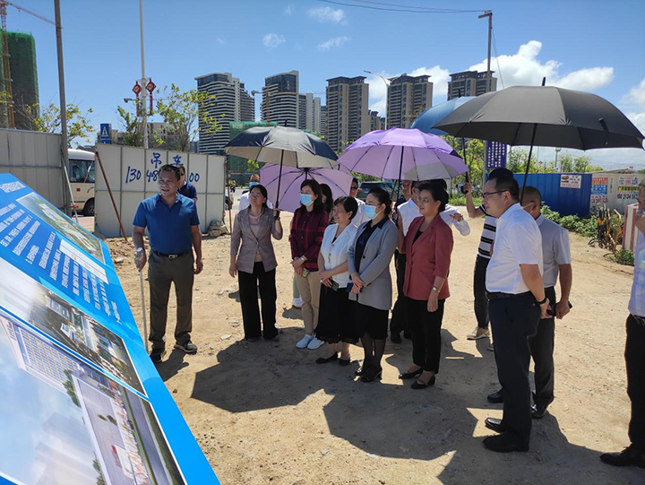 市卫生健康委主任吴红艳率队赴深汕特别合作区汕尾市调研新建援建医院