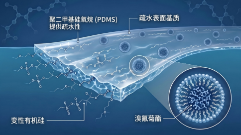 2.全球首创新型环境友好型杀蚊展膜油剂获批上市使用—深医专项重大项目取得突破性进展!图2 杀蚊展膜油剂主要成分和结构示意图.png