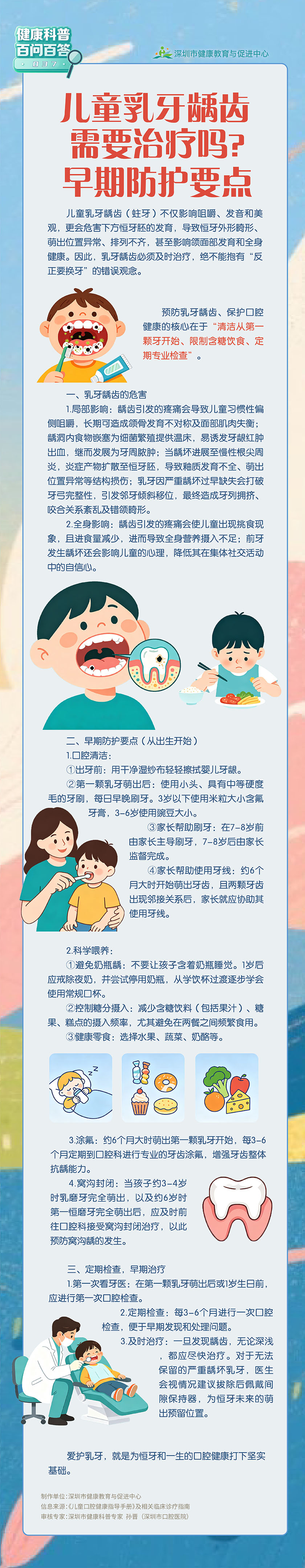 儿童乳牙龋齿需要治疗吗？早期防护要点.jpg